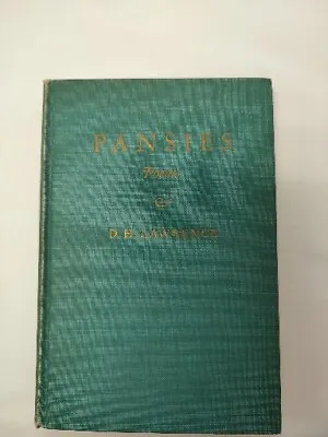 D.H. Lawrence: PANSIES Poems • $42