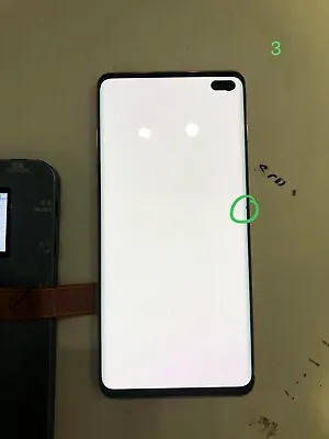 Samsung Galaxy S10 Plus Original LCD Pink NEW SERVICE PACKAGE - Small Black Spot • $100