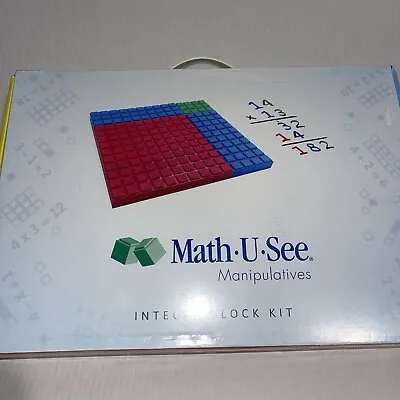 Math U See. Manipulative Integer Block Kit ￼ Mathematics Homeschooling • $95