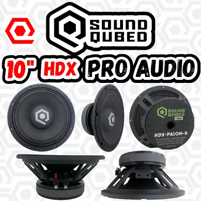 Soundqubed HDX Series Pro Audio 10  Speaker (single) 1000 Watts 8 Ohm • $179.95