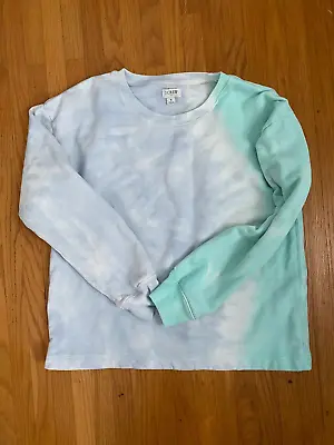 J. Crew Factory Tie-Dye Sweatshirt Blue Green Small • $6