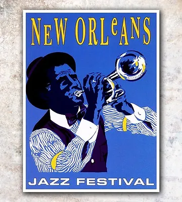 New Orleans Art Travel Poster Wall Decor Print 12x16  A493 • $14.99
