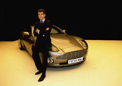 386430 Pierce Brosnan Aston Martin Vanquish From James WALL PRINT POSTER US • $13.95