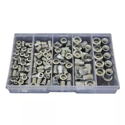 Kit Size 135 Nutsert M4 M5 M6 M8 M10 Zinc Large Flange AL Series Rivnut Nut #35 • $41