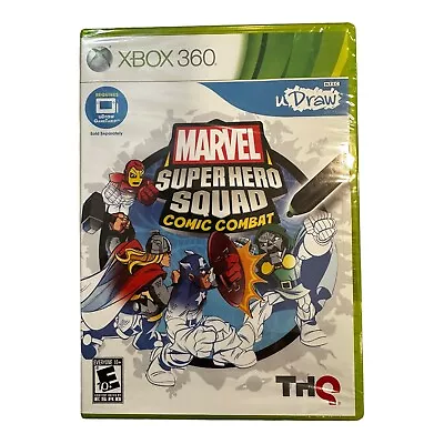 New Marvel Super Hero Squad: Comic Combat Microsoft Xbox 360 2011 Free Shipping • $7.79