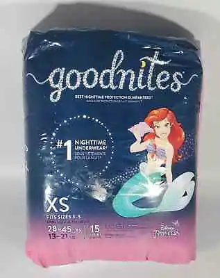 Goodnites Nighttime Underwear Size Xs Fits Size 3-5 • $6