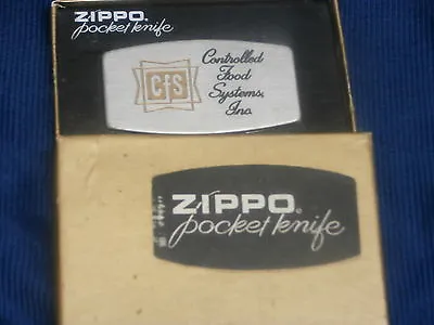 Pocket Knife~never Used~ In Orig. Box~   #   3 ~ Zippo Knife • $213.71