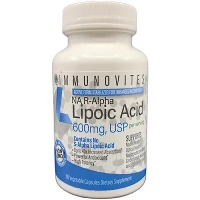 Stabilized R-Alpha Lipoic Acid True 600mg Per Serving High Potency & Up To 40... • $47.99
