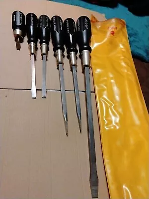  Set Of (6) Six IRWIN 300 Series Vintage Screwdrivers   1- 10  2-6  2-4  1-1  • $80