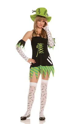 TEEN Tweens ELEGANT MOMENTS Juniors MONSTER Girls FRANKENSTEIN Halloween COSTUME • $12.15