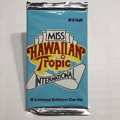 SEALED 1992 MISS HAWAIIAN Tropic INTERNATIONAL Limited Edition Card Pack • $10