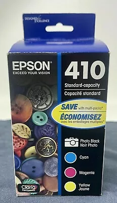 Genuine Epson 410 Ink Cartridge B/C/M/Y-OEM For Epson XP830 640 630 Printer-4PK • $49.98