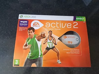 EA Sports Active 2 For Microsoft Xbox 360 Kinect Personal Trainer Complete • £13