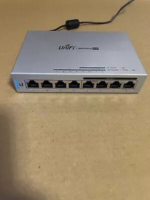 Ubiquiti US-8-60W Unifi 8 Port 60W PoE Managed Gigabit Network Switch • £68