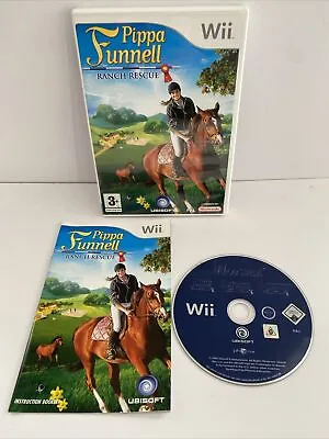 PIPPA FUNNELL: Ranch Rescue Nintendo Wii Game Nintendo Wii U Horse Riding Manual • £1.40