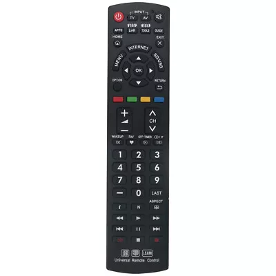 Universal Remote Replace For Panasonic TV N2QAYB000485 N2QAYB000926 N2QAYB000837 • $8.99