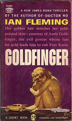 Ian Fleming - Goldfinger - Rare 1st Pb 1960 • $44.99