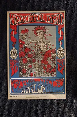 The Grateful Dead Poster 1966 Avalon Ballroom #1-- • $4.25