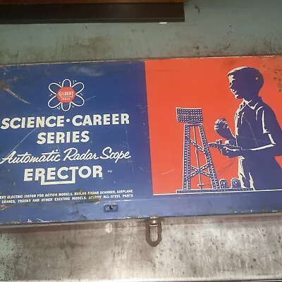 Vintage Erector Set Science Career Series Electric Engine Radar Scope • $35