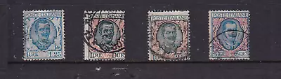 Italy Sc #88-91  Victor Emmanuel Lll Stamps Issued 1901-1926 • $1