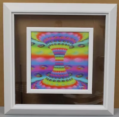 $1800 • Buy Ron Agam Three-Dimensional Lenticular Hologram  Aquatic Dream,  2018