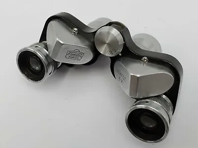 Vintage Nikon Mikron 6x Compact/Miniature Binoculars Nippon Kogaku - Chrome • $94.70