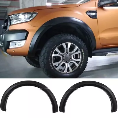 Front Set Fender Flares Kits For Ford Ranger PX2 PX3 2015-2022 Dual Cab XL XLS • $188