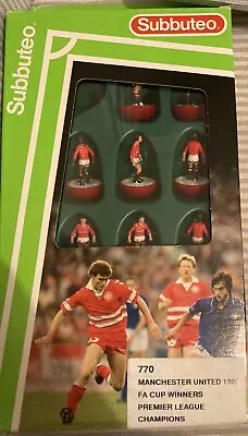 Subbuteo 63000 770 Manchester United 1994 Home Kit Lightweight Team • £10