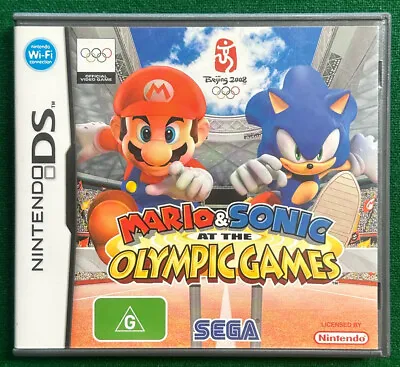 Mario & Sonic At The Olympic Games (Nintendo DS 2008) | FREE POSTAGE • $23.49