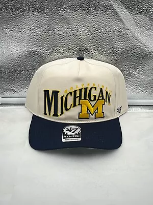 Michigan Wolverines NCAA '47 Brand Natural Wave Two Tone Hitch Adjustable Hat • $38