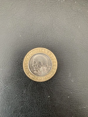 £3 • Buy William Shakespeare 2 Pound Coin Skull