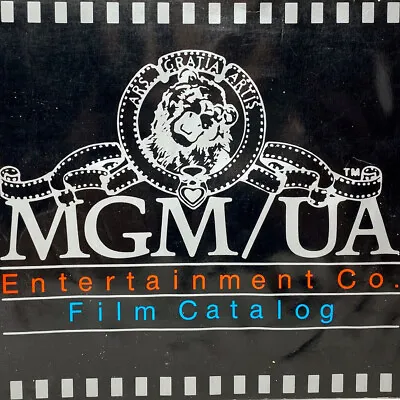 Vintage 1982 MGM United Artist Entertainment Film Catalog Library Archive • $50.75