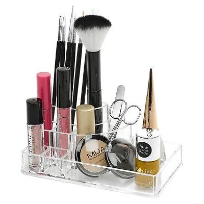 Easy Plexi Acrylic Drawer Cosmetic Organiser Makeup Jewellery Storage Box Holder • £7.99