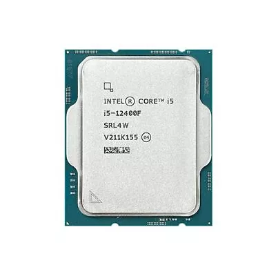 Intel S1700 Core I5 12400F 6 Core CPU Tray Version No Cooler • $219