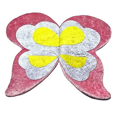 Butterfly Wings Halloween Costume Pink Purple Yellow Soft Plush Girl's Fairy • $9.99