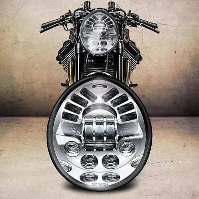 $88.96 • Buy DOT  LED Turn Signal Headlight  For Harley V Rod VROD VRSCA VRSC VRSC/V-ROD