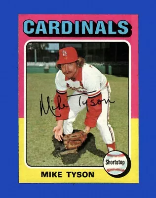 1975 Topps Set-Break #231 Mike Tyson NM-MT OR BETTER *GMCARDS* • $0.79