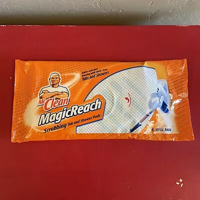 Mr Clean Magic Reach Scrubbing Tub And  Shower 8 Refill Pads MagicReach • $29.99
