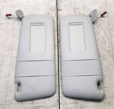 1997-2003 BMW 525i E39 Sun Visor Set Left Right Gray Grey OEM • $99.99