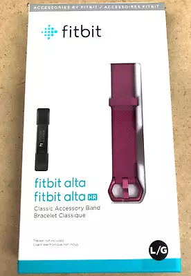 Fitbit Alta Classic Replacement Band Large Plum FB163ABPML ✅❤️️✅❤️️ • $17.08