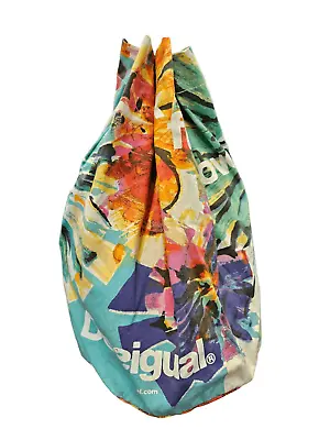 Desigual Beach Colorful Slouch Bag Backpack Tote • $20