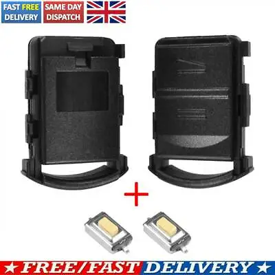 2 Buttons Key Shell Replacement Micro Switch For VAUXHALL CORSA C MERIVA AGILA • $7.19