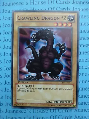 Crawling Dragon #2 LCJW-EN141 Yu-Gi-Oh Card 1st Edition New • £3.90