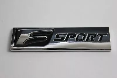 F Sport Fender Badge Emblem Chrome For RX UX NX ED LC LS LX LM RZ LBX CT Hybrid • $18.37