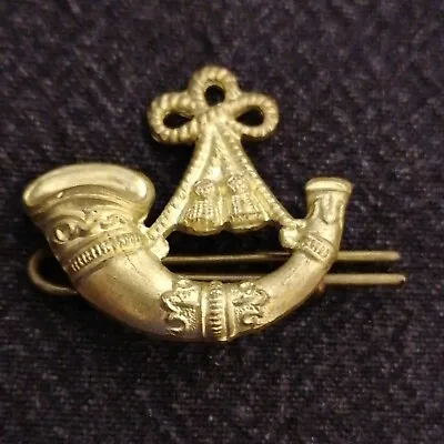 Durham Light Infantry DLI Officer's Gilt Collar Badge • £10