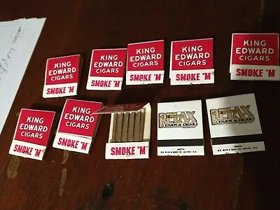 20 Vintage King Edward And Swisher Sweets Cigar Matchbooks - Never Used. • $5