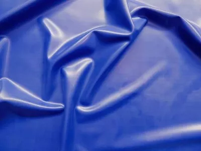 Latex Rubber 0.20mm Thick 92cm Wide Royal Blue Seconds • £6.25