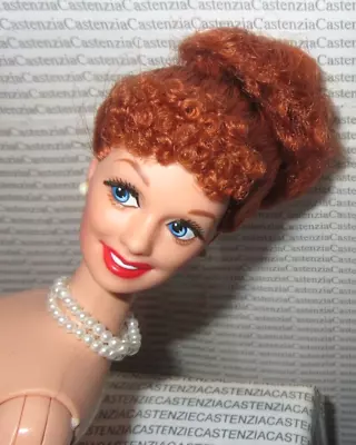 N456 Nude Barbie Auburn I Love Lucy Does A Commercial Lucille Ball Doll For Ooak • $19.95