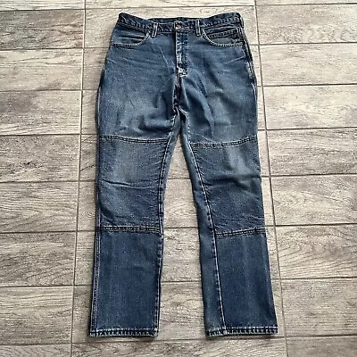 Draggin Motorcycle Kevlar Lined Double Knees Jeans 32x32 • $41.99