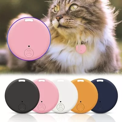Cat Dog GPS Bluetooth 5.0 Tracker Anti-Lost Device Round Anti-Lost Device Pet Ki • $10